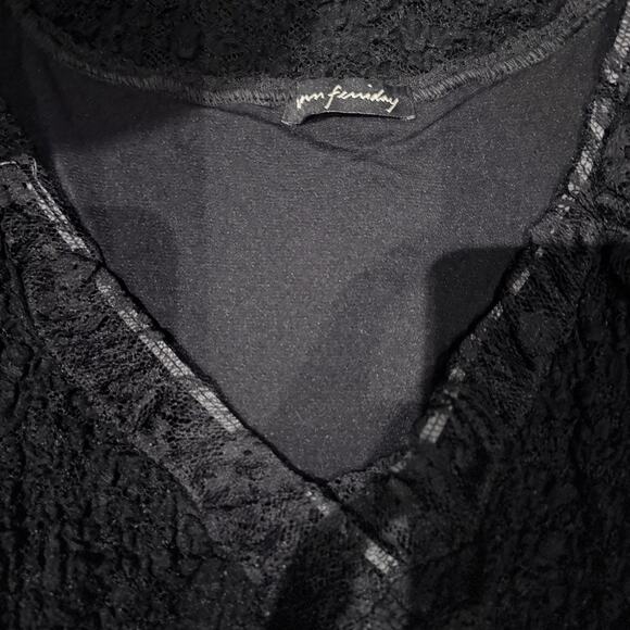 Ann Ferriday Vintage Juliette Fairy Pucker Lace Empire Top M Unworn Stock! - Picture 4 of 4